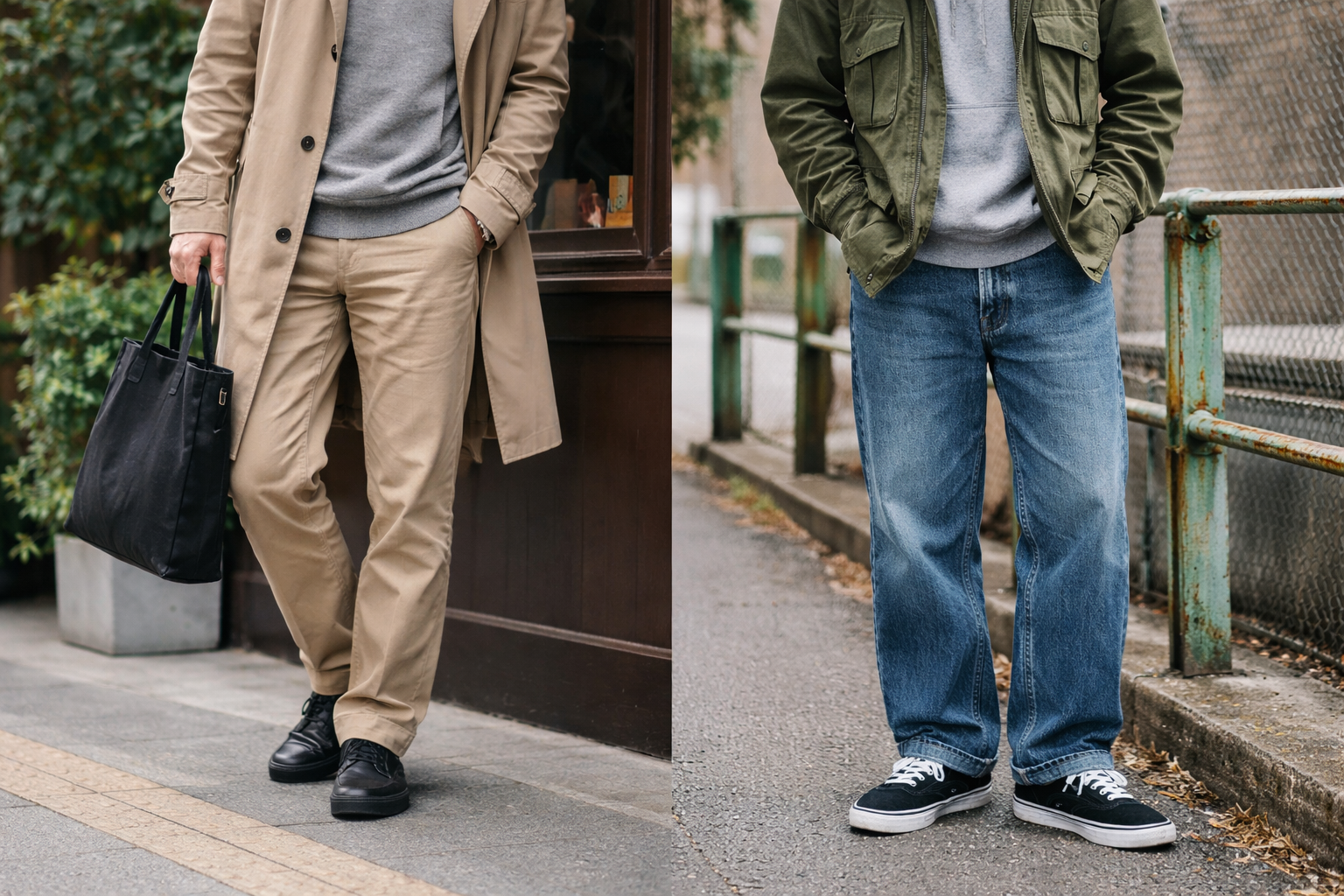 バンズオーセンティックのコーデ